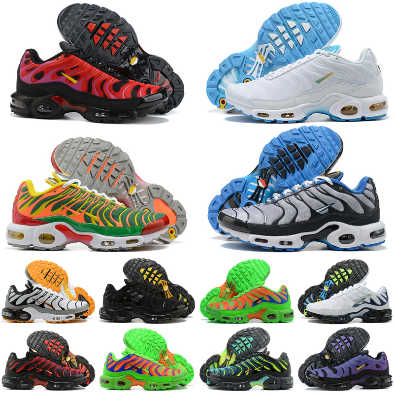

Tn Plus Running Shoes Women Triple White Black Red Hyper Blue Plus 3 Tennis Breathable Mens Trainers Sports Sneakers Size 40-46, Color 14