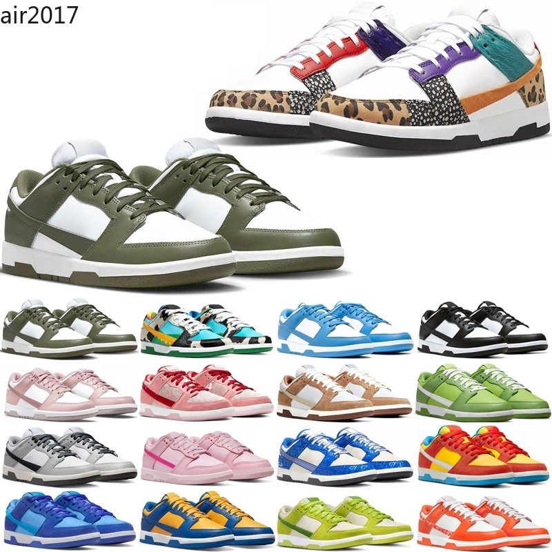 

SBNEW Low sb Running Shoes Men Women White Black Panda Medium Olive UNC Grey Syracuse Fruity Pebbles Dunks Mens Trainers Outdoor Sports Sneakers, 13