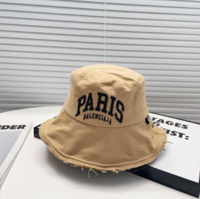

Couple Fashion Outdoor Designer bucket hat Women's Letter Print Stingy Brim Hats