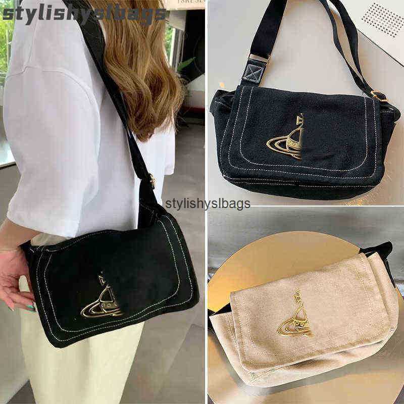 

Totes 2022 Fashion Saturn Canvas Preppy Style Women Message Handbags Gilrs Single Shoulder Crossbody Bags 010423H, Beige black strap
