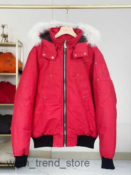 Homme Down Jacket Men's Fashion Warm Moose Pattern Thick Windproof Downs Coat Outdoor Active Wear Waterproof 4 mooses knuckles 2UK0