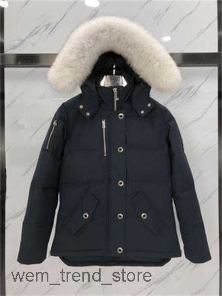 

Mens Down Jackets Moose Parka Winter Waterproof Cloth Men Wolf Fur Wyndham Jacket Hooded Fourrure Outwear Raccoon Furs Warm Knuck Coat 10 mooses knuckles KZJ8, Style 2white