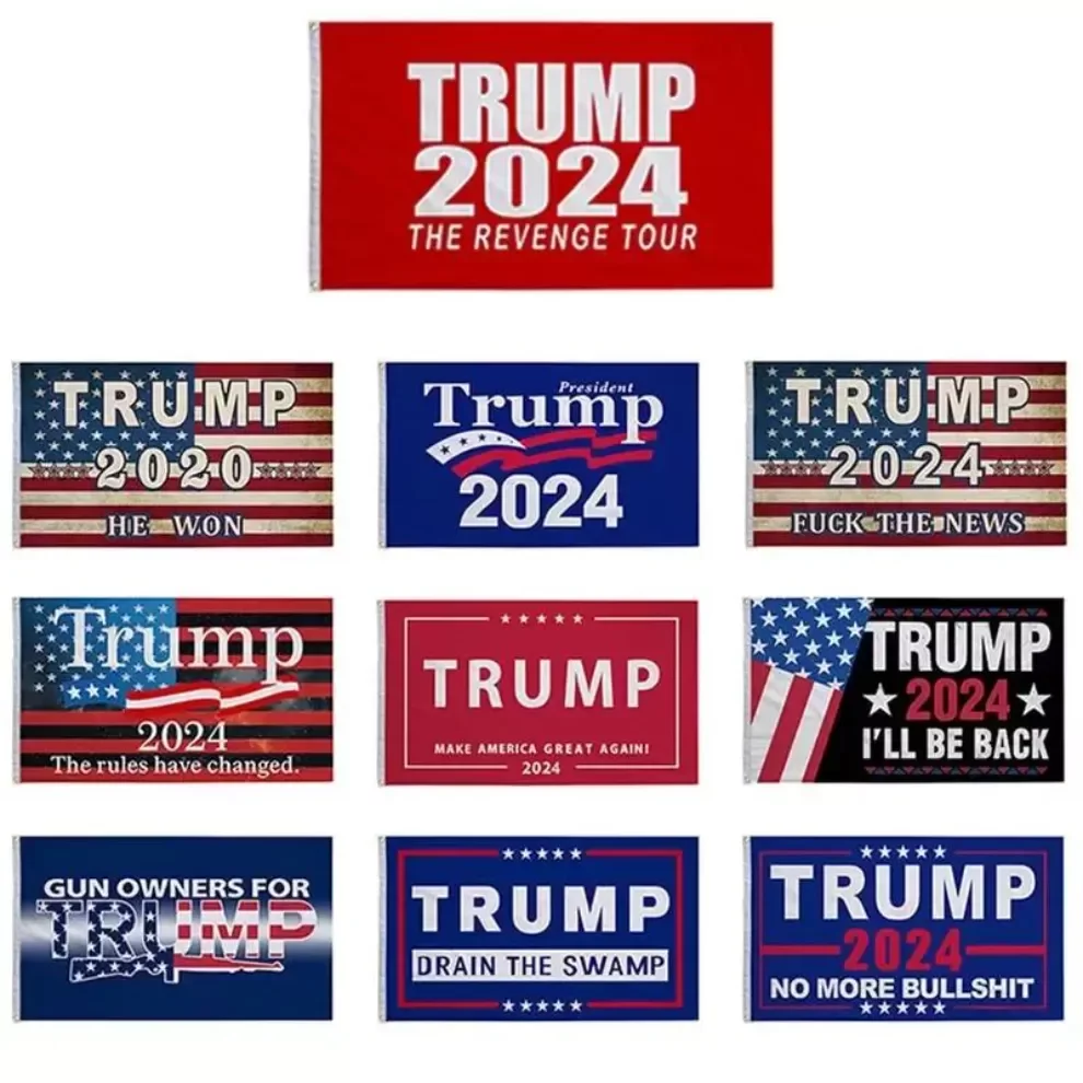 

3x5 FT Trump Flag 2024 Election Flags Donald The Revenge Tour 150x90cm Banner New