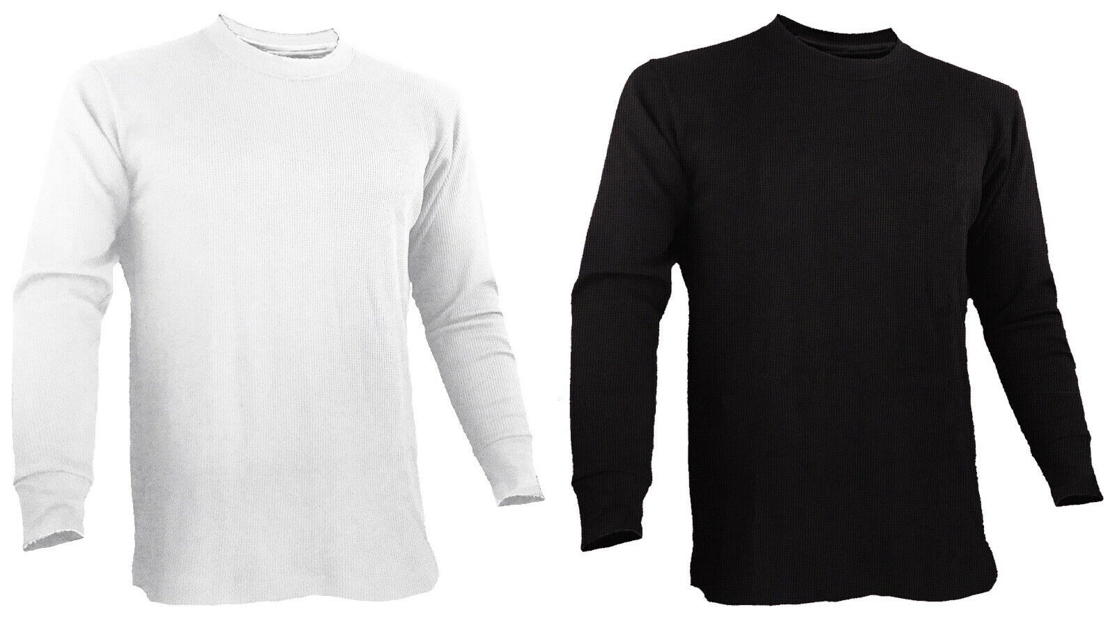 

Mens Thermal Shirts - Heavy Weight, White
