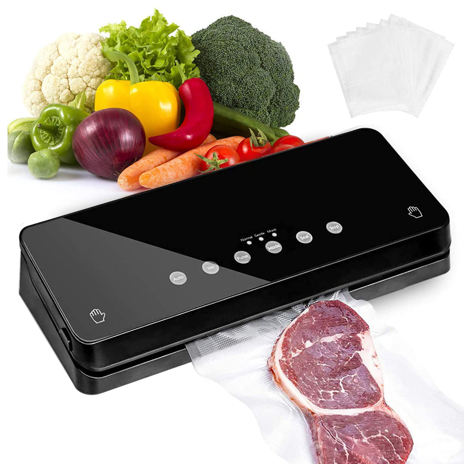 

Automatic Food Vacuum Sealer Machine for Food Preservation Dry Moist Food Modes
