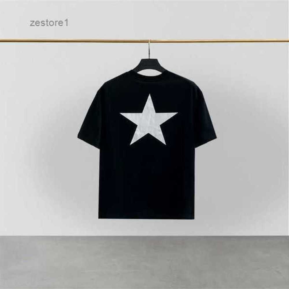 

Men' T-shirts Classic Mens Ess Tees T-shirt Hip Hop Loose Oversize Tee Five Pointed Star Print High Street Fashion Brand Short Sleeve Crew U3px, Beige