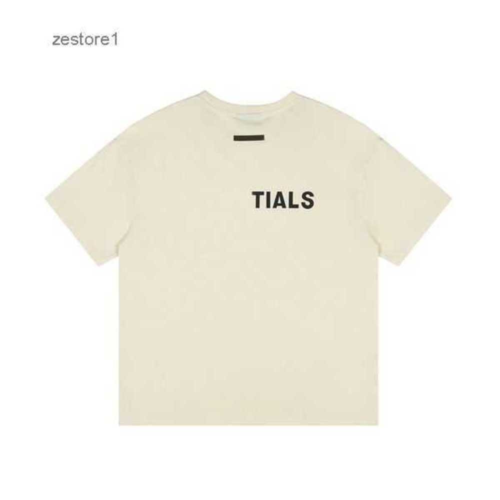 

Ess Men T-shirts t Shirt 23ss Stylist Letter Print Crew Neck Casual Summer Breathable Mens Womens t Shirts s Olid Color Tops Tees Hpvj