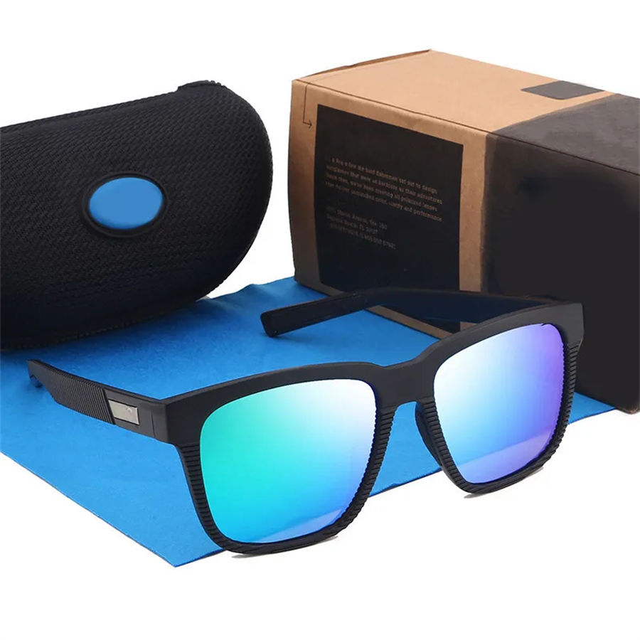 

PESCADOR Polarized Sunglasses - Retro Square Shades for Women and Men