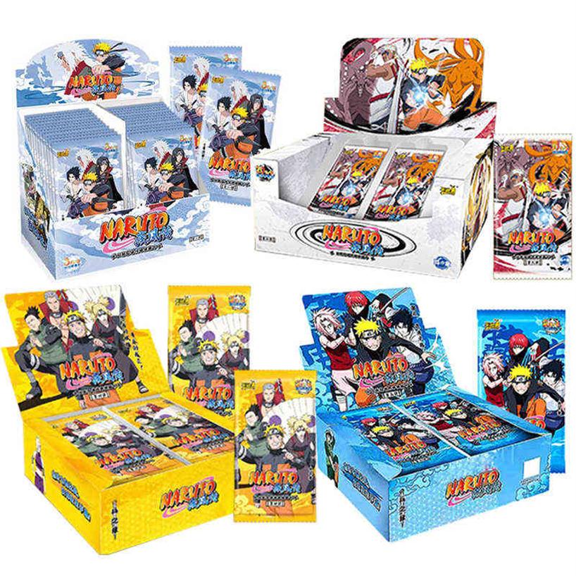 

Card Games Kayou Naruto Cards Series Anime Game Character Card Box CP Sasuke Collection Card Flash Toys Christmas Gift for Children Kid2014