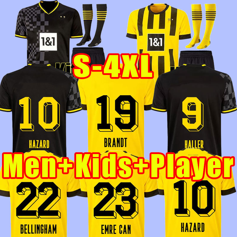 

Fans Player version HALLER  23 BELLINGHAM REUS Malen soccer jerseys dortmund SULE REYNA danke 2022 2023 football shirt BRANDT PLSZCZEK BELLINGHAM 3xl 4xl men kids, Home+patch