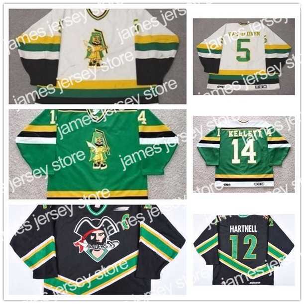 

College Hockey Wears Thr Customize Mens Womens Kids WHL Prince Albert 5 David Van Drunen 14 Kevin Kellett vintage rare Ice Hockey Jerseys -6XL Goalit Cut, Custom any name&no.-white