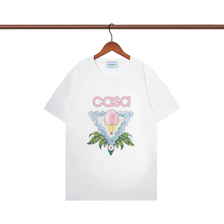 

shirt Mens Womens Designer Printed T Fashion man T-shirt Top Qualities Cotton Casual Tees Short Sleeve Luxury Hip Hop Streetwear Casablanc TShirts VCLV