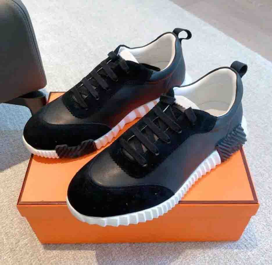 

Designer Casual Shoes Bouncing Sneakers Various Styles Athletic Shoe Men Runner Bounce Sneaker Antiskid Light Sole Flat Platform Suede Trainers