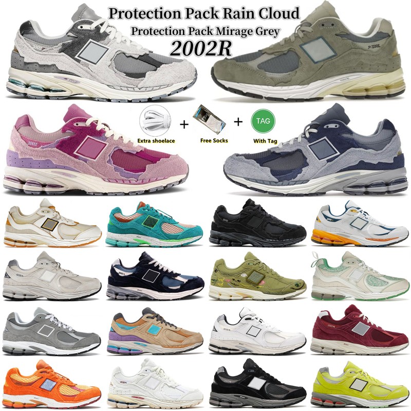 

2002R B2002R Athletic Mens Women Luxury Casual Shoes Triple S Black White Protection Pack Pink Rain Cloud Phantom Sea Salt Sail Designer Bowling OG Sneakers