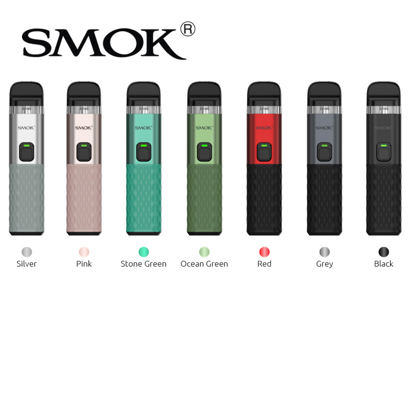 

Smok Propod Kit 22W Vape Device Built-in 800mah Battery with 2ml Novo 2X 0.8ohm Meshed MTL Pod Cartridge Leak-proof Design, Pink