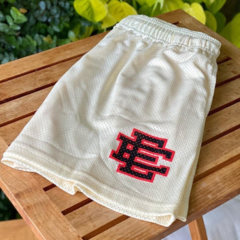 

Eric Emanuel EE basic basketball shorts designer brand New York City skyline fitness sweatpants shorts Fanshion summer workout breathable, Multi