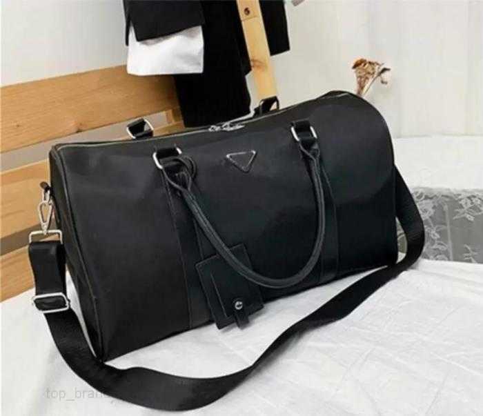 

Designers Luggage Bags Luxury Designer Onthego Women Handbags Men Business Travel Shoulder Leather Top Duffel Bag Tote top, Black