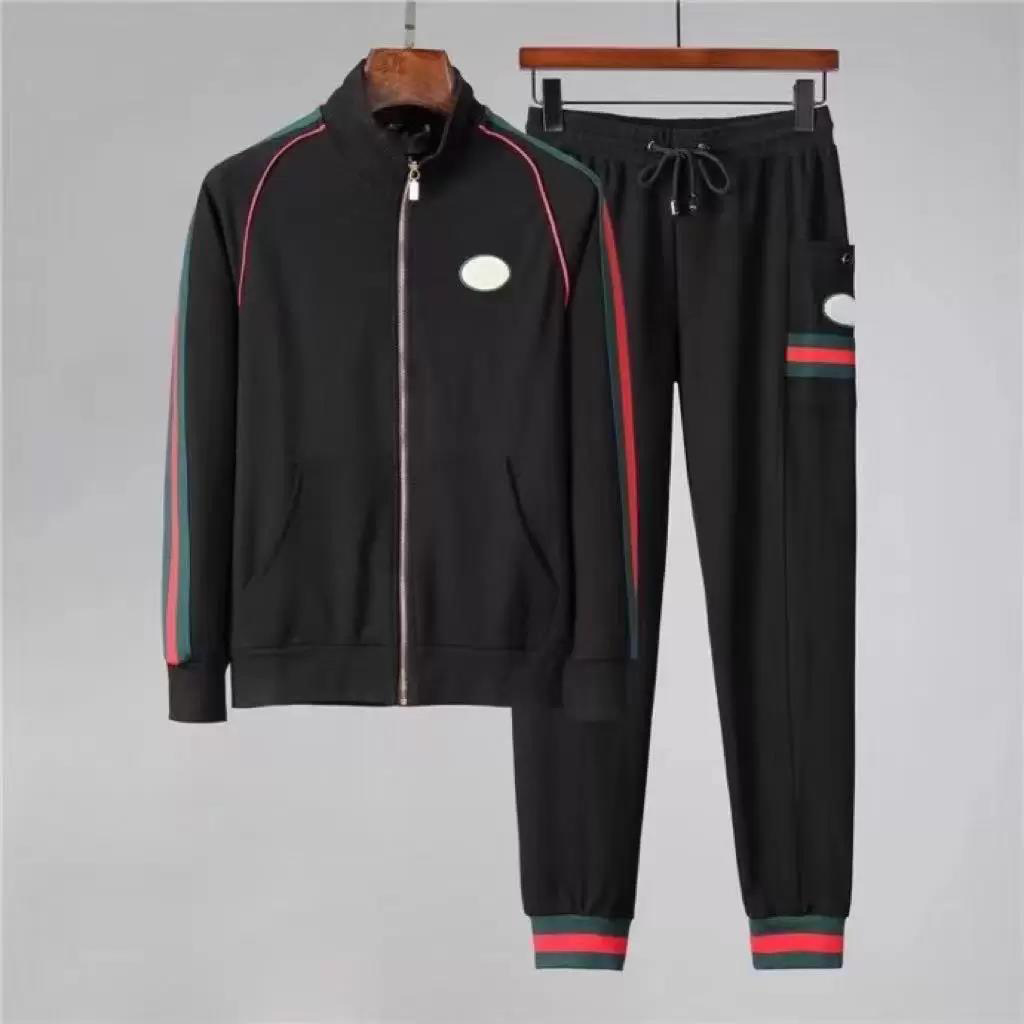 New men's sportswear sportswear men's fashion jacket sportswear jogging jacket pants set men's jacket sportswear set trapstar jack