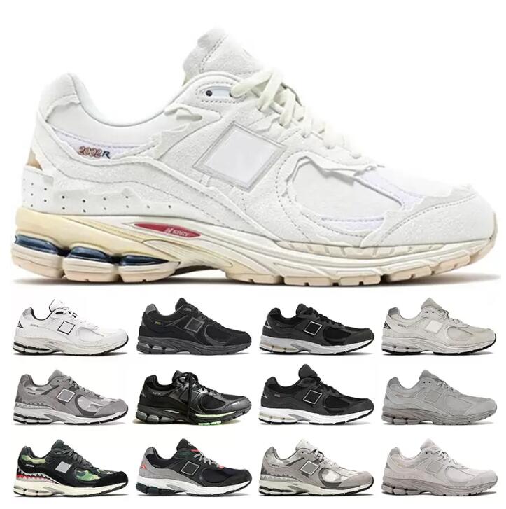 

B2002R Athletic 2002R Mens Women Luxury Casual Shoes Triple S Black White Protection Pack Pink Rain Cloud Phantom Sea Salt Sail Designer Bowling s327 N327 OG Sneakers, 35