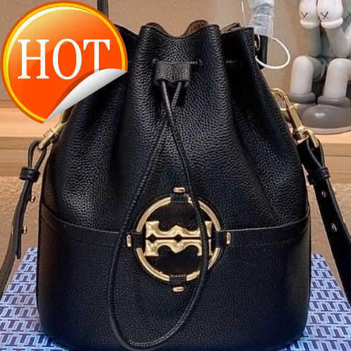 

Brand Designer Handbags Shoulder Bags Crossbody Bag Tote 2023 new fashion classic texture leather Roundabout bucket bag Gift box Packaging factory direct sales, Haze blue
