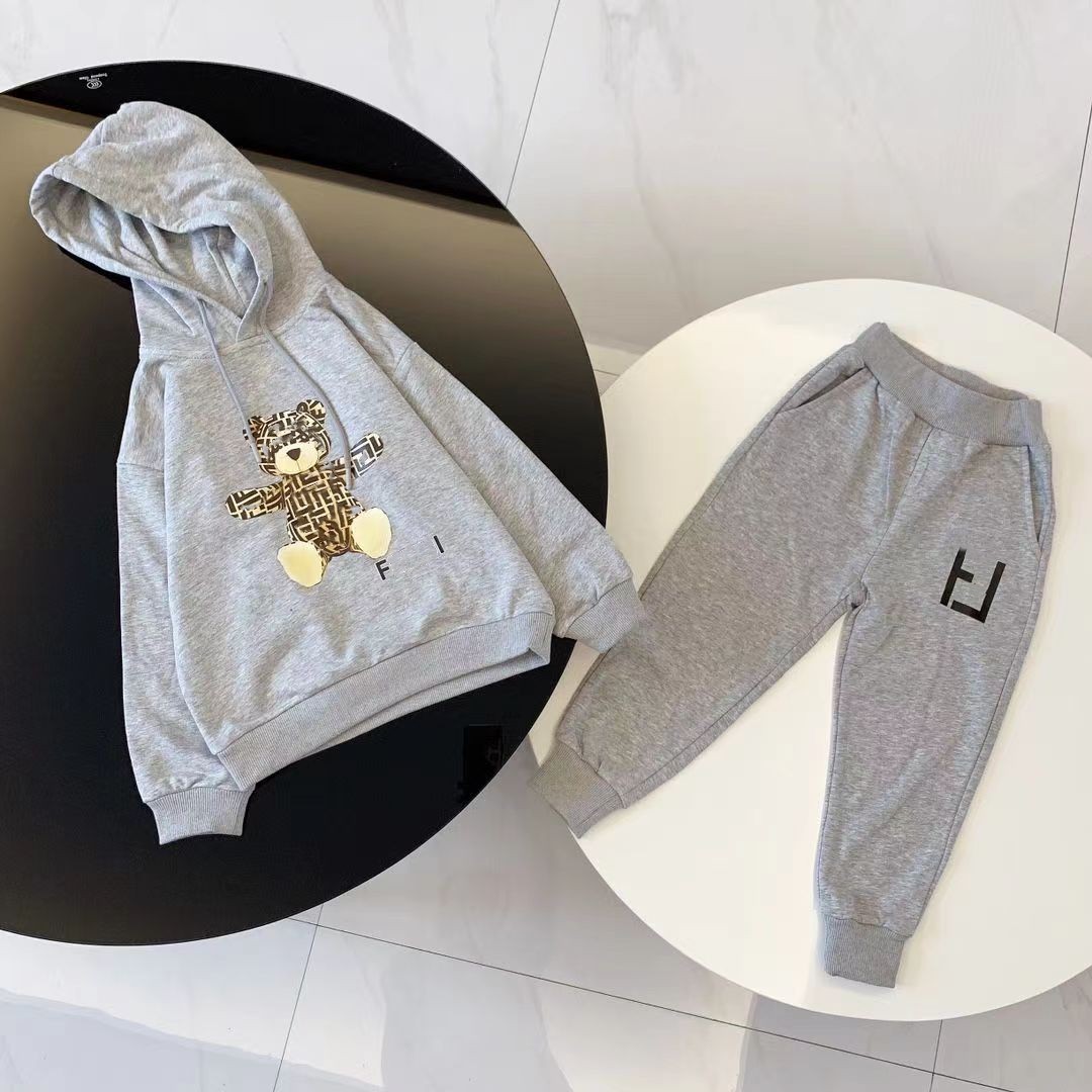 kid hoodie Kids Designer set baby Sets Luxury Print Jackets and Joggers Fashion Letter Casual Sports Style Sweatshirt Boys Clothes