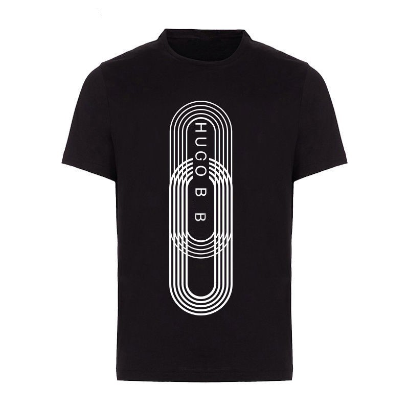 

summer Fashion T-shirt Men's T-Shirts Casual TeesGradient letters Tee t shirt Mens Clothing cotton T-Shirts, 12