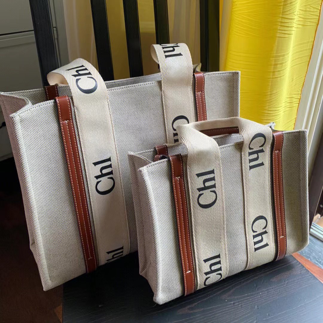 

Womens mens WOODY large tote Beach bag luxury Designer Nylon travel Crossbody 3 sizes Shoulder shopping Linen canvas small Medium handbag clutch embroidery bags