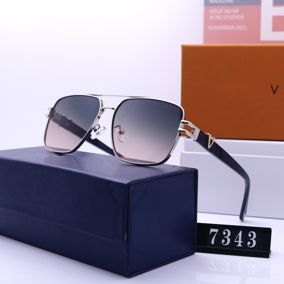 

Designer sunglasses fashion Luxury sunglasses for women men Clear line of sight Driving Beach shading UV protection polarized glasses trendy gift with box nice