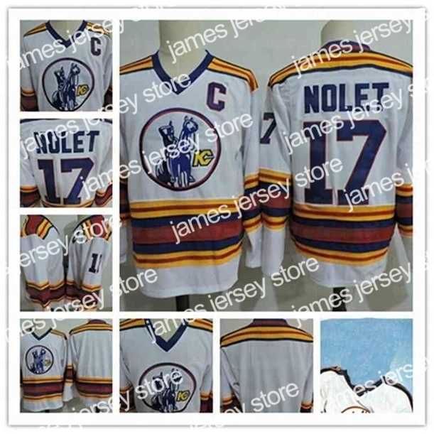 

College Hockey Wears Thr 40Kansas City Boy Scouts SIMON NOLET VINTAGE #9 WILF PAIEMENT jerses Thr tage Men 1975 ice hockey jersey S-3XL, White