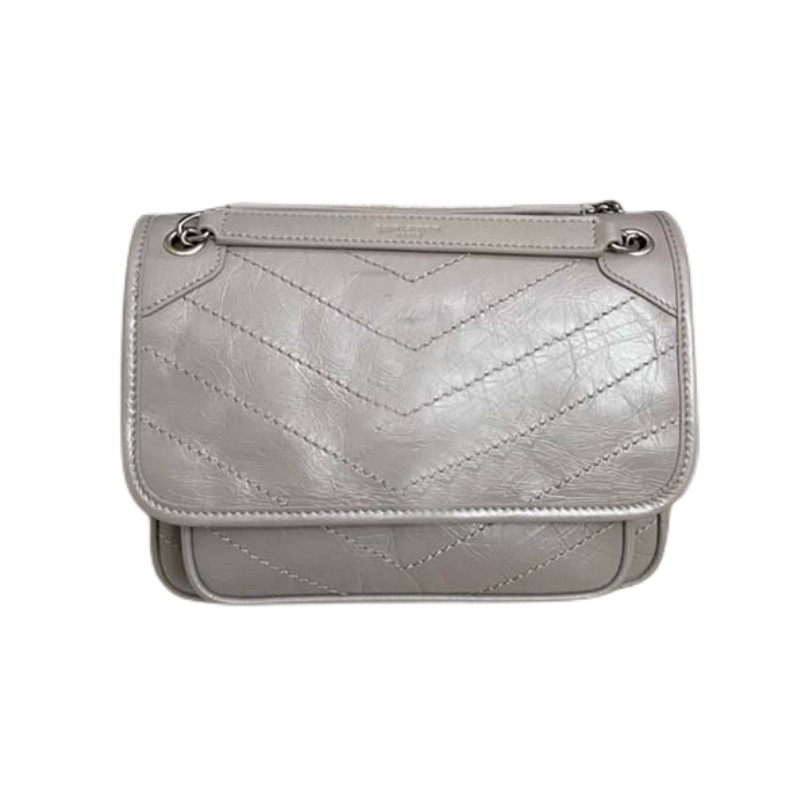 

Fashion Handbags Shoulder Luxurys Designer Bags metal chain gold silver Handbag Genuine Leather bag Flip cover diagonal Messenger Crossbody Handbag Purse, Silver2
