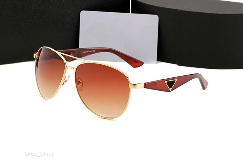 

Luxury Mens Polarized Sunglasses Driving Sun Glasses For Men Women Brand Designer Glasses Male Vintage Brown Pilot Sunglass UV400 Fashion good