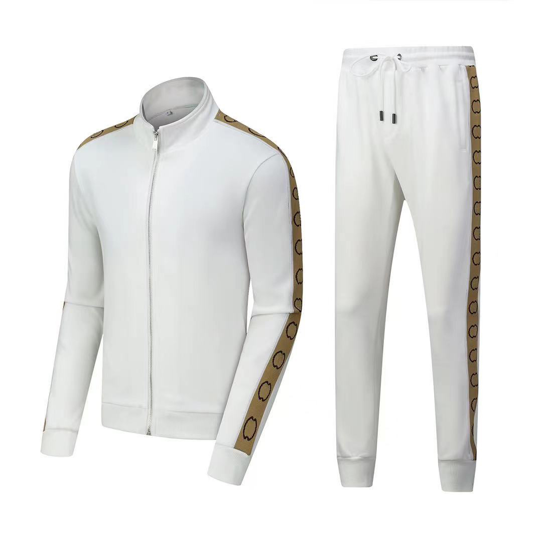 Hommes survêtement Clothes2023s's marque hommes survêtement printemps automne à manches longues deux pièces ensemble automne vêtements de sport J