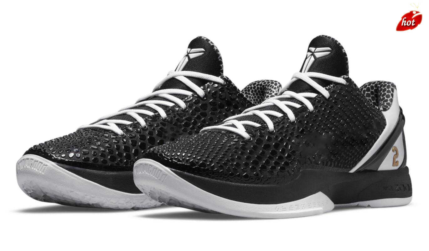 

2023 Top High Basketball shoes2023 Release Authentic 6 Protro Mambacita Sweet 16 Shoes Gigi Black White Metallic Gold Gr, 14