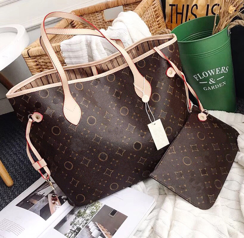 

designer tote Luxury Ladies TOTE Shoulder Messenger Bag Floral Leather Composite Maternal and Baby Ladies Large Capacity Wallet, #6