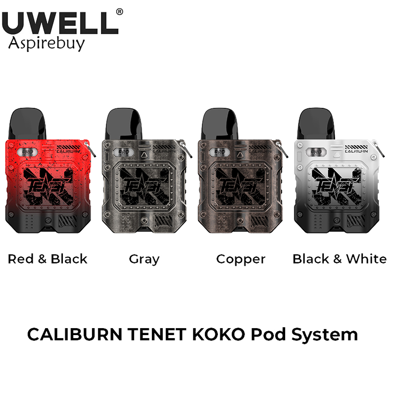 

Uwell Caliburn Tenet KOKO Pod Kit 950mAh Battery 18W Vape 2ml Cartridge Fit Caliburn G G2 Coil E Cigarette Vaporizer Authentic, Multi=leave us message