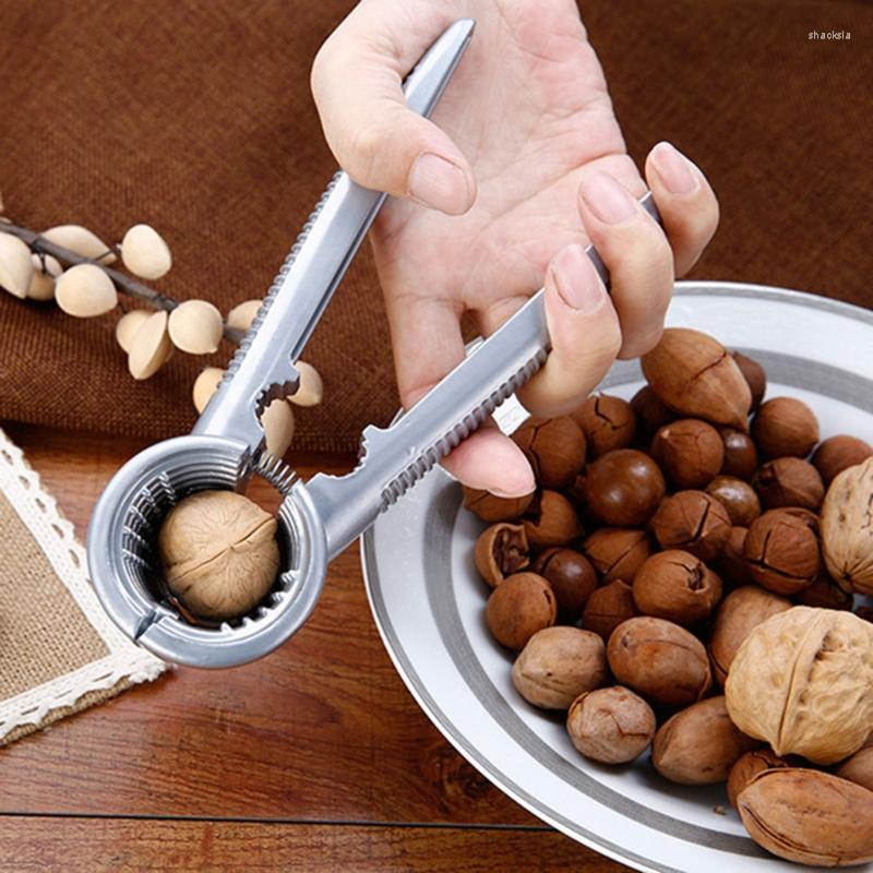 

Table Mats Aluminum Alloy Clamp Plier Cracker Nutcracker Sheller Crack Almond Walnut Hazelnut Nut Kitchen Clip