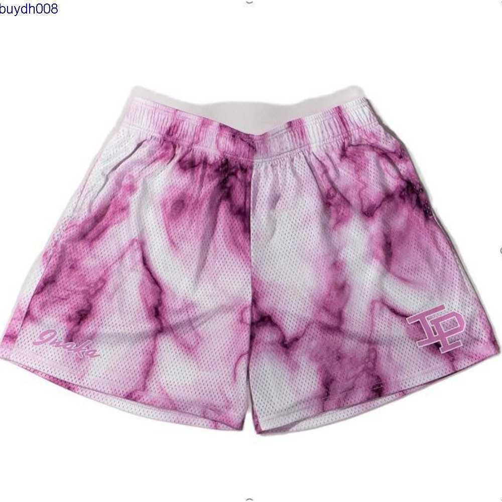 

American West Coast Style Men's Casual Shorts Fashion Brand Eric Emanuel Ee Lnaka New Hole Type Loose 3hg0