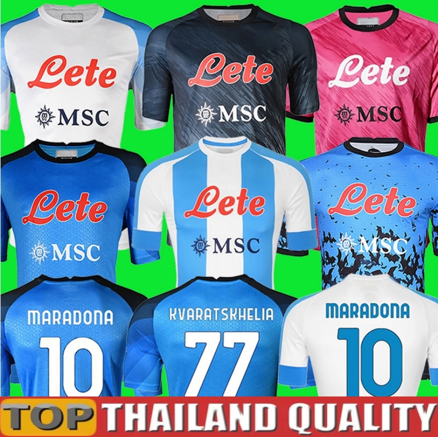 

XXXL 4XL 22/23 SSC Napoli Christmas soccer jerseys Halloween 2022 2023 Naples MARADONA LOZANO OSIMHEN ZIELINSKI LIMITED EDITION football shirt RRAHMANI Men Kids Kit, 22 23 third aldult ucl