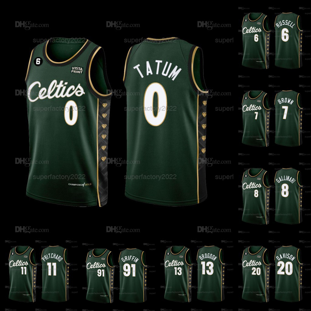

Bostons 2022-23 Statement Basketball Jersey Jayson 0 Tatum 7 Brown Grant t Celtices 12 Williams Robert 44 Williams III Marcus 44 Smart Al Celtics, 8 danilo gallinari