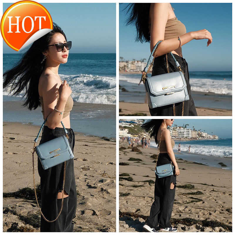 

Brand Designer Crossbody Bags Shoulder Bags Handbags Tote 2023 New Women's Tod Fashion Texture Leather Mobile Phone Bag Gift Box Packaging Factory Direct Sales, Horizontal blue