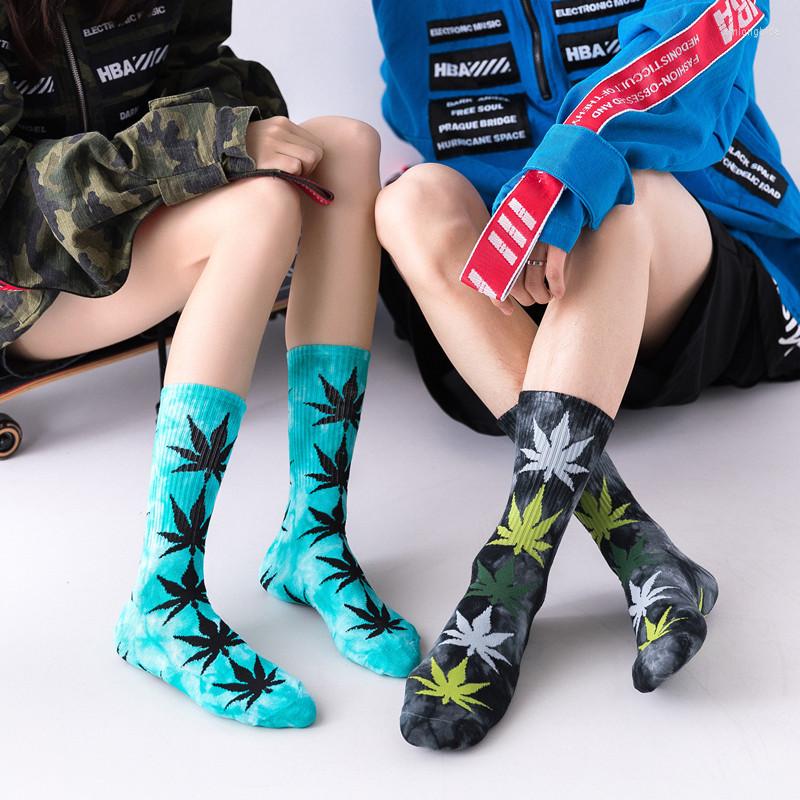 

Men's Socks Tie Dye Fashion Business Cotton Street Skateboard Couple Harajuku Trend Give Men A Gift, 28
