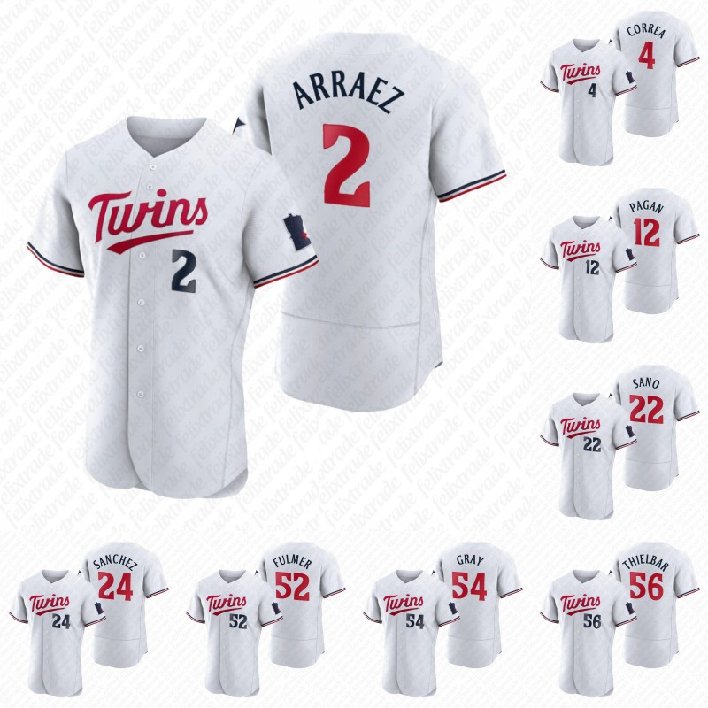 

Max Kepler Minnesota Jersey Twins Luis Arraez Byron Buxton Harmon Killebrew Kyle Farmer Jorge Polanco Carlos Correa Emilio Pagan Kenta Maeda Miguel Sano Jerseys, Custom name number