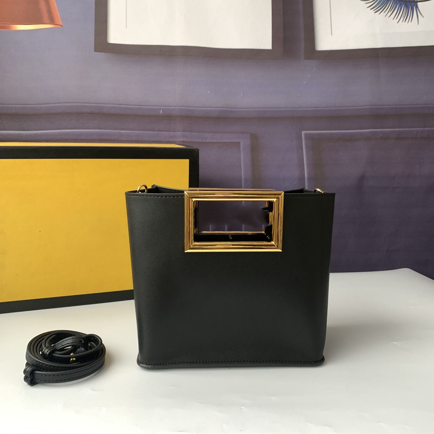 

Designer Evening Bags women handbag luxury crescent-shaped brand fashionable shoulder bag letter and floral pattern classic style zipper with box20-17.5-10cm