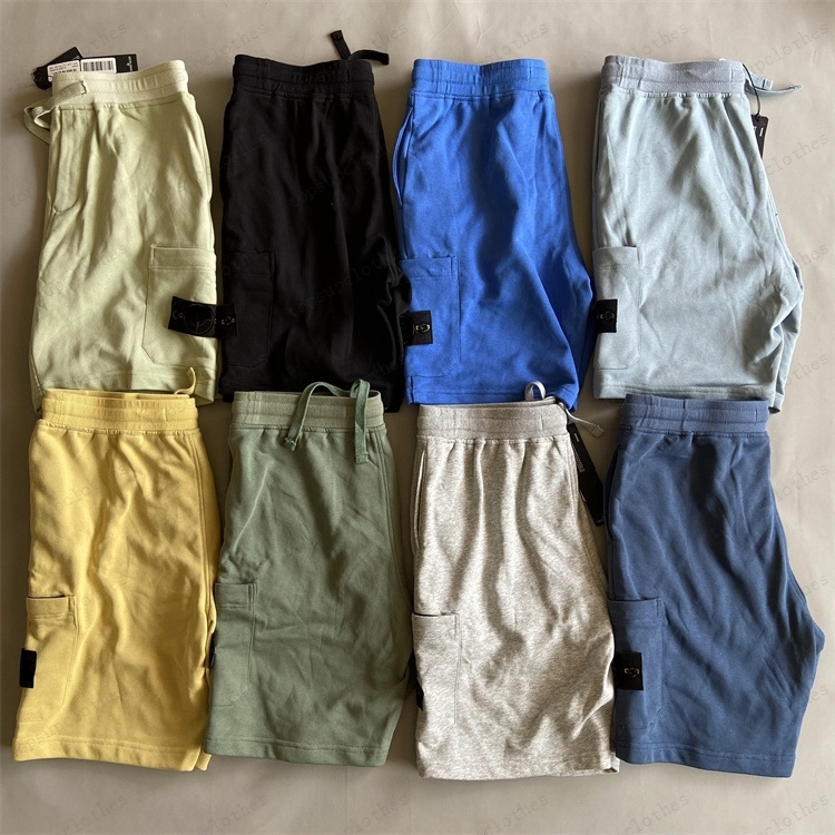 

Fashion quality Summer Cotton Terry shorts European and American hip hop street style 64651, Army green
