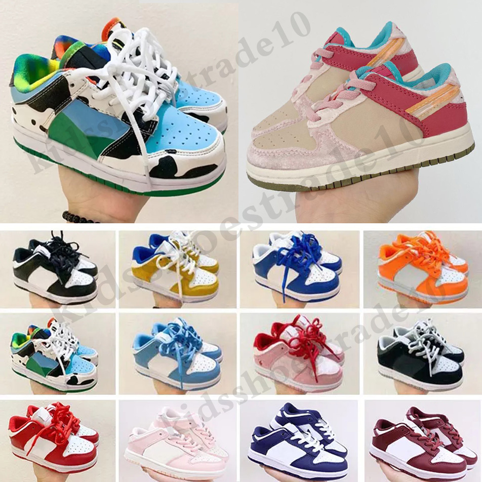 

2023 Designer Chunky Kids Shoes Athletic Outdoor Boys Girls Casual Fashion Sneakers Children Walking toddler Sports Trainers Eur 24-37, Color4