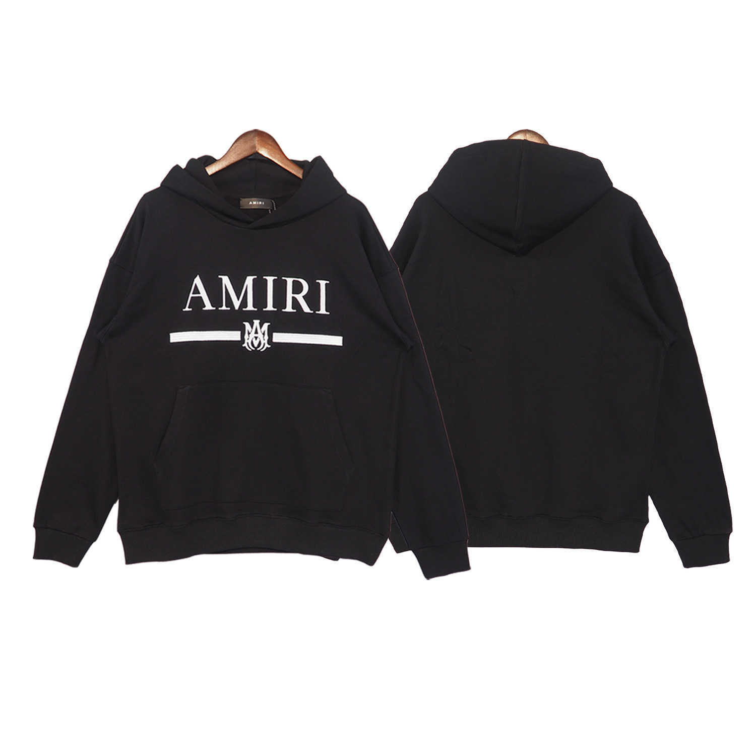 

Hoodies Designer Sweater Amirs Mens Sweaters Fashion autumn winter letter embroidered Hoodie fashion pocket loose fat man versatile LQTC, White
