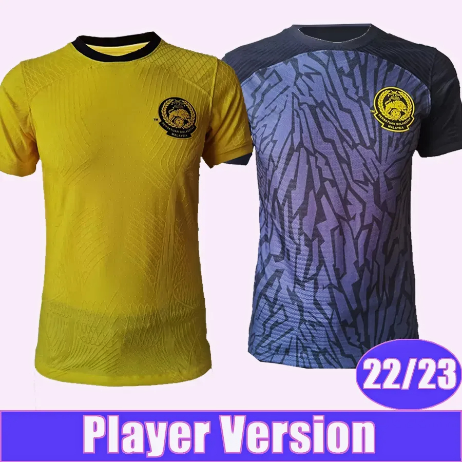 

2022 Malaysia National Team Mens Soccer Jerseys Player Version BROOROL AKHYAR SHAHREL DHMA SYAHMI KOCL SHAHKUL Football Shirt Short Sleeve Uniforms, Qy10781 22 23 home no patch