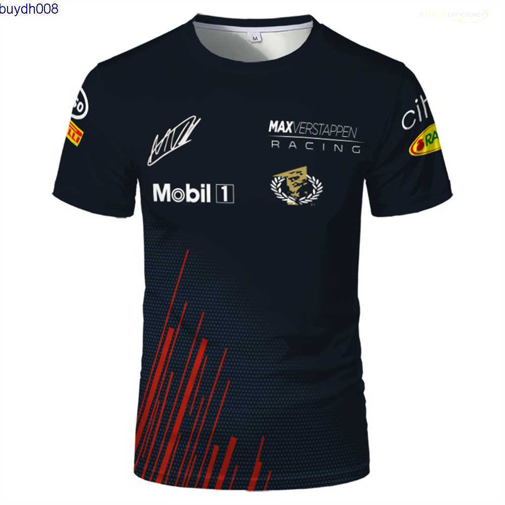 

2023 F1 Team Formula One t Shirt Men's Summer New Drivers World Champion Car Fans Max Breathable Red Color Bull Racing, 11