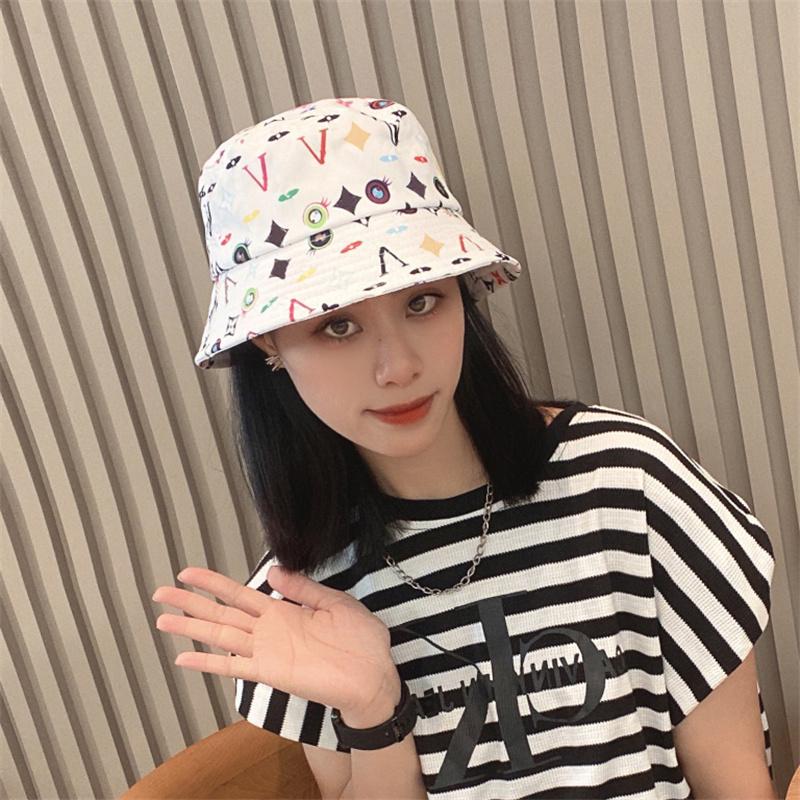 

Fashion Street Hats Designer Letter Printed Bucket Hat Womens Men Fitted Hats Luxury Sunhat Lover Outdoor Casual Fisherman Hat, Blue