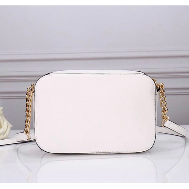 

Designer Bags fashion Genuine leather handbag chain messenger bag Luxury designer Purse crossbody shoulder women lady chains handbags gifts 2023, White